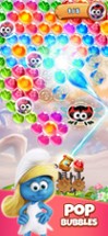 Smurfs Bubble Shooter Game Image