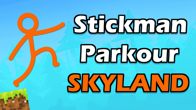Stickman Parkour Skyland Game Cover