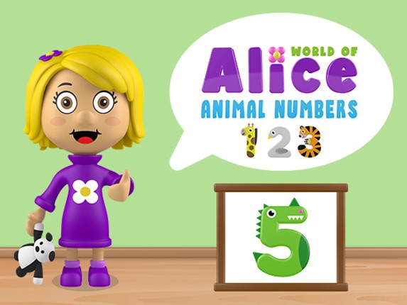 World of Alice   Animal Numbers Game Cover