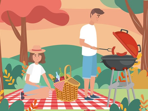 Barbecue Picnic Hidden Objects Game Cover