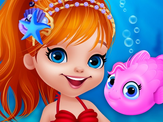 Cute Mermaid Dress Up Game Game Cover