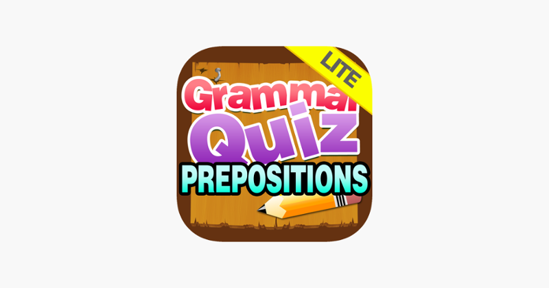 Prepositions Grammar Quiz Lite Game Cover