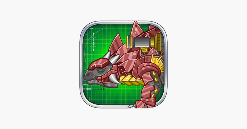 Steel Dino Toy:Mechanic Ankylosaurus-2 player game Game Cover