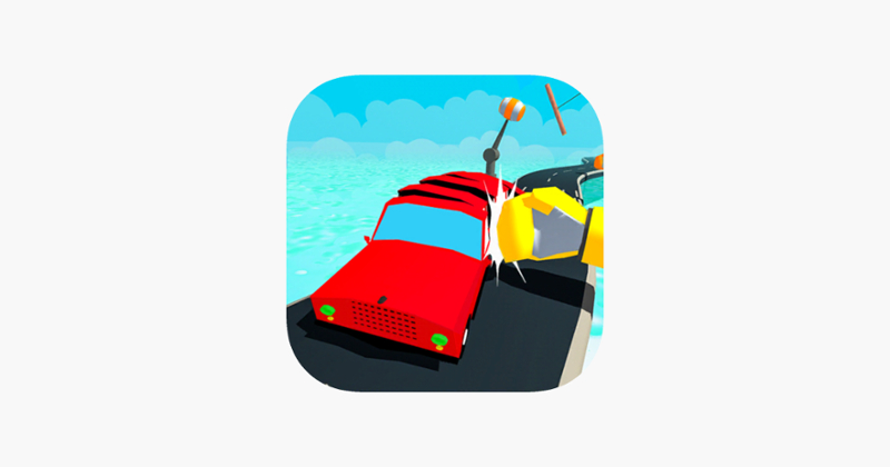Blocky Car Rush 3D Game Cover