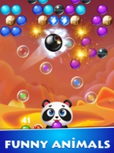 Bubble pop cat rescue match 3 puzzle Image