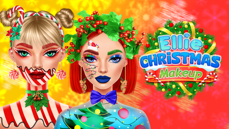 Ellie Christmas Makeup Game Cover