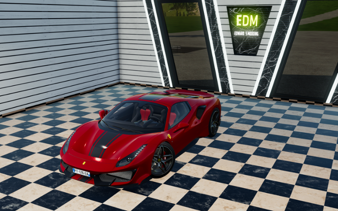 Fs22 Edm Ferrari 488 Pista Spider Game Cover