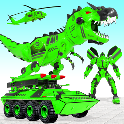 Missile Truck Dino Robot Car Game Cover