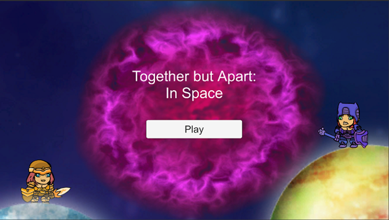 Together But Apart In Space Game Cover