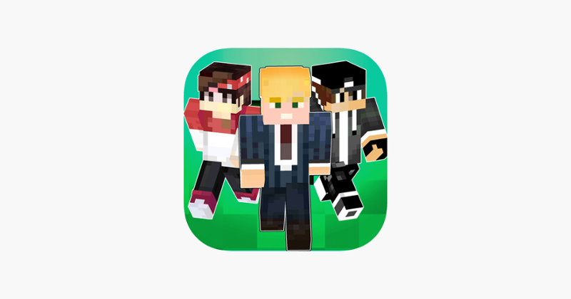 Girl &amp; Boy Skins for Minecraft Game Cover