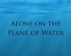 Alone on the Plane of Water Image