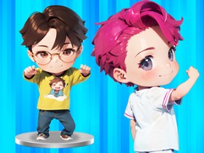 BTS Chibi Claw Machine Image