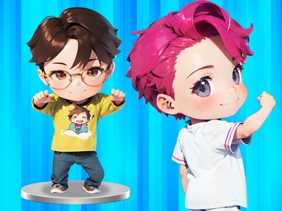 BTS Chibi Claw Machine Game Cover