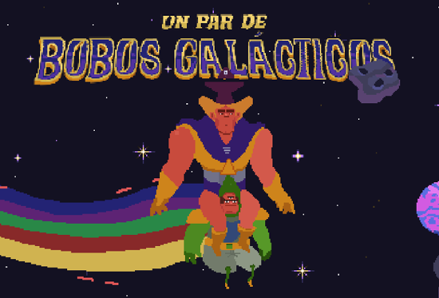 Un par de bobos galácticos Game Cover