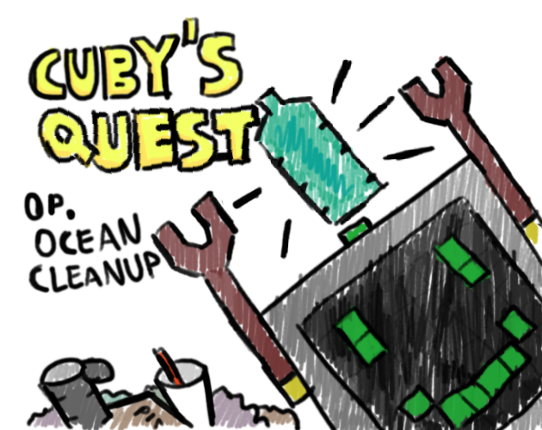 Cuby's Quest: Op. Cleanup Oceans Game Cover