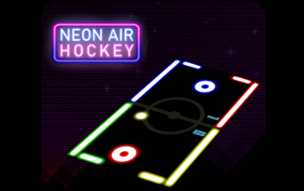 Neon Air Hockey Image