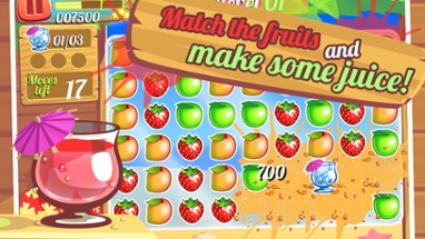 Juice Paradise - Tap, Match and Pop the Fruit Cubes in the Beach Image