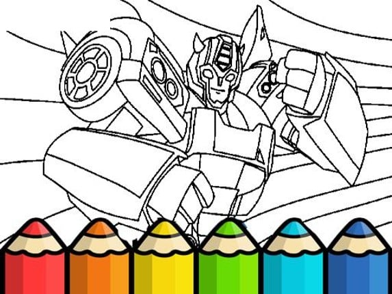 Bumblebee Coloring Pages Game Cover