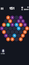 Hexa Number Smash : Tap Puzzle Image