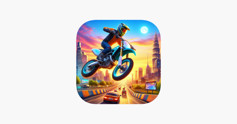 Motorbike Freestyle Stunt Race Game Cover