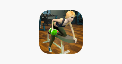 Virtual Gym Girl Fitness Yoga Image