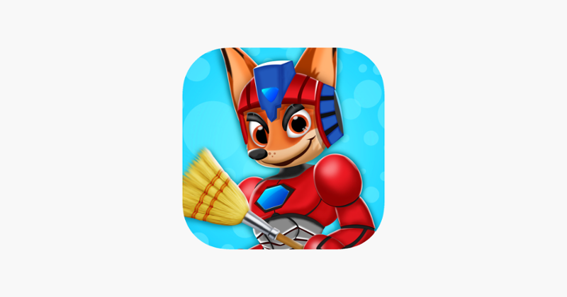 Animal Superhero City Cleaner Game Cover