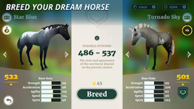 Wildshade: fantasy horse races Image