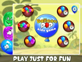 Balloon Pop Kids Game - Educational Baby Game Image
