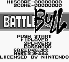 BATTLE BULL: Greed Edition (Game Boy Hack) Image