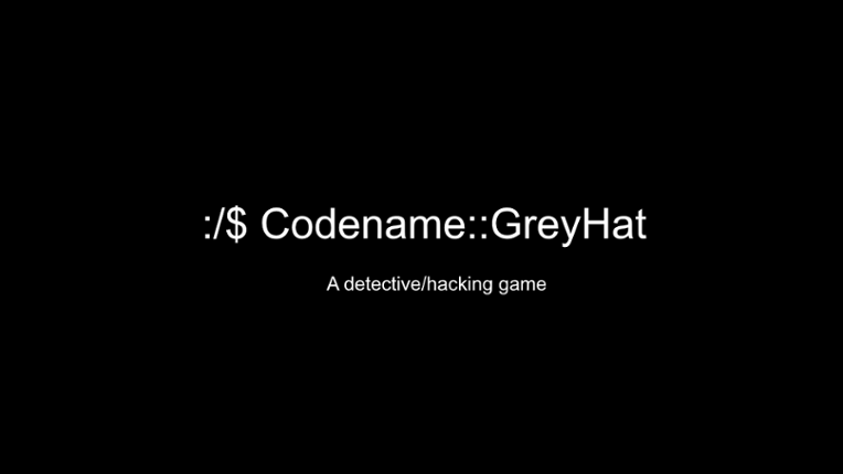 Codename::GreyHat Game Cover