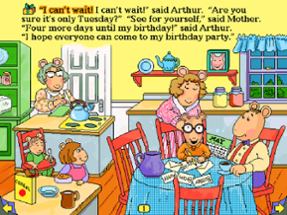 Living Books: Arthur's Birthday Image