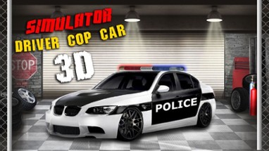 Simulator Driver COP Car 3D Image