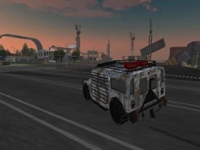 Truck Driving Zombie Road Kill Image