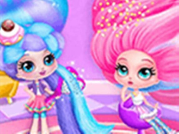 Cotton Candy Style Hair Salon - Fancy Hairstyles Game Cover