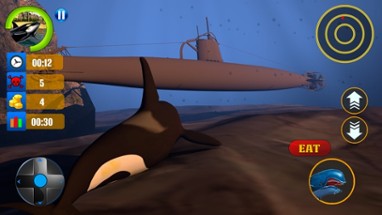 Blue Whale Simulator Game 3D Image
