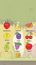 English Fruit Names Match Game Image