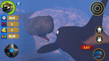 Blue Whale Simulator Game 3D Image