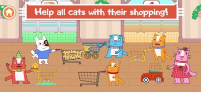 Cats Pets Supermarket Cashier Image