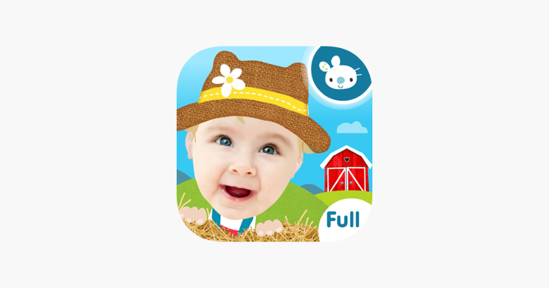 Peek a Boo Farm Animals Sounds Game Cover