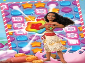 Play Moana Sweet Matching Game Image