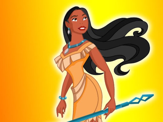 Pocahontas Dress Up Game Cover