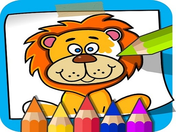 Coloring Book For Kids: Animal Coloring Pages is t Game Cover