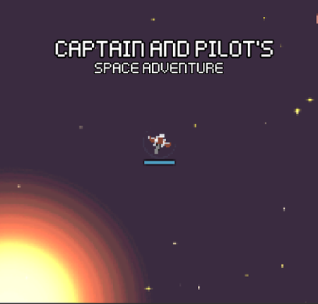 Captain and Pilot's Space Adventure Game Cover