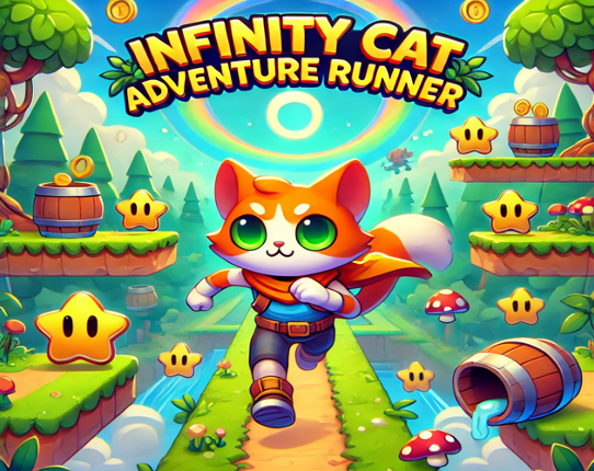 Infinity Cat Adventure Runner Game Cover