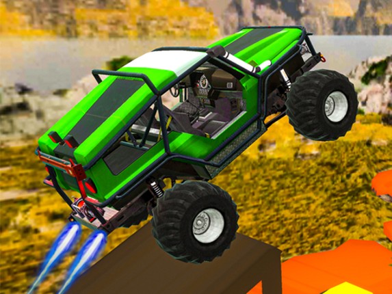 Monster Jeep Stunts Game Cover