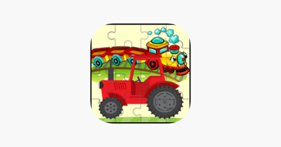 Truck &amp; Train Vehicle Puzzle For Kids and Toddler Image