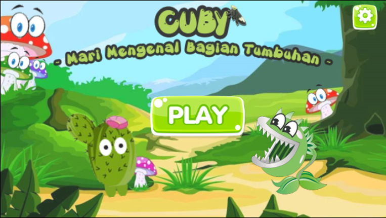 Cuby The Cactus - Belajar Tentang Tumbuhan! Game Cover