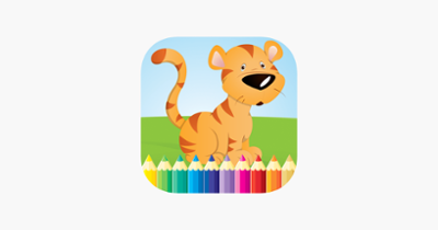 Animal Coloring Book - Drawing for kid free game, Paint and color games HD for good kid Image