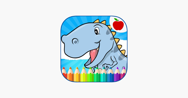 Dinosaurs Coloring Book Game Cover