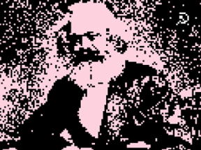 Karl Marx Reads You The Communist Manifesto Image